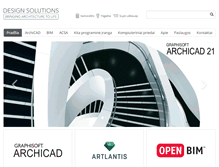 Tablet Screenshot of designsolutions.lt